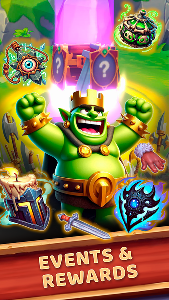 Throne Holder: Card Heroes RPG - عکس بازی موبایلی اندروید