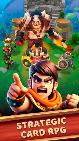 Throne Holder: Card Heroes RPG - عکس بازی موبایلی اندروید