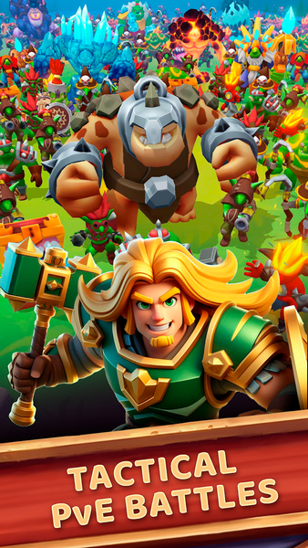 Throne Holder: Card Heroes RPG - عکس بازی موبایلی اندروید