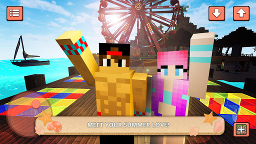 Beach Party Craft: Summer High School Adventure - عکس بازی موبایلی اندروید