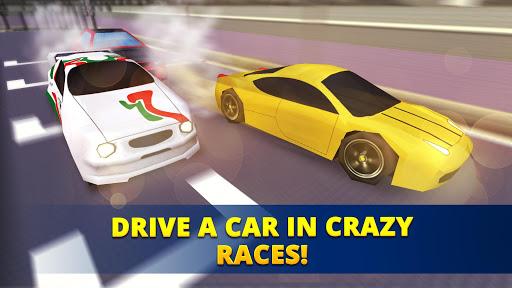 Drag Racing Craft: 🏎️ Awesome Car Driver Games - Gameplay image of android game