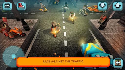 Motorcycle Racing Craft - Gameplay image of android game