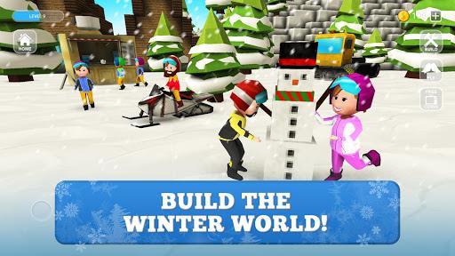 Snowboard Craft: Freeski, Sled Simulator Games 3D - Gameplay image of android game