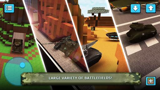 Team Tank Craft: World of Multiplayer Tanks Games - Gameplay image of android game