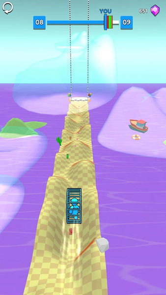 Running Wheels - Gameplay image of android game