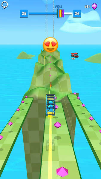 Running Wheels - Gameplay image of android game