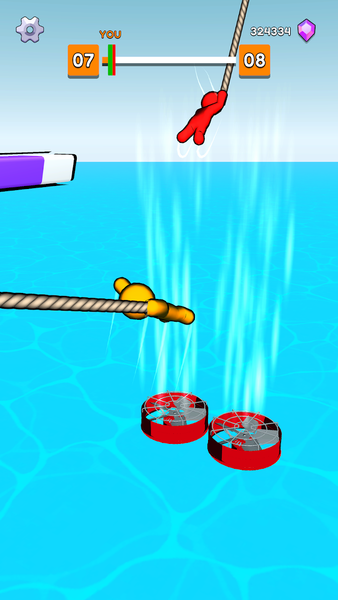 Swing Doll - Gameplay image of android game