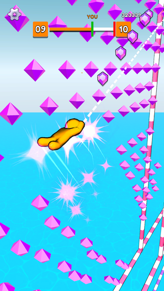 Swing Doll - Gameplay image of android game