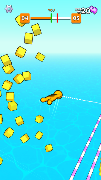 Swing Doll - Gameplay image of android game