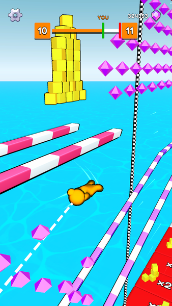 Swing Doll - Gameplay image of android game