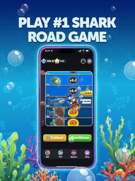 Fish Road - Chicken Game 2 - Gameplay image of android game