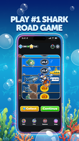 Fish Road - Chicken Game 2 - Gameplay image of android game