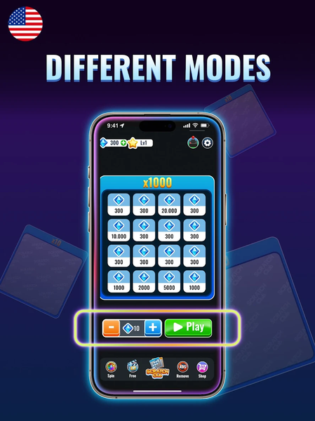 Scratch Cards - Win x۱۰۰۰ - عکس بازی موبایلی اندروید