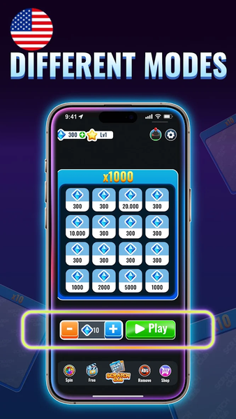 Scratch Cards - Win x۱۰۰۰ - عکس بازی موبایلی اندروید