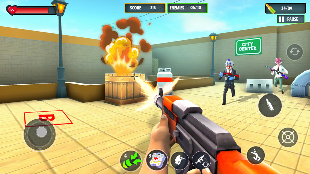 Assault Combat: Shooting Games - عکس بازی موبایلی اندروید