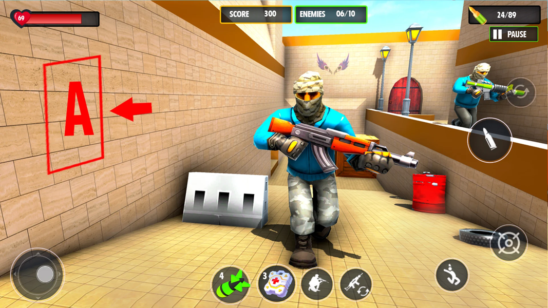 Assault Combat: Shooting Games - عکس بازی موبایلی اندروید