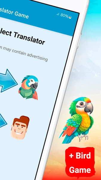 Bird Translator Game - عکس بازی موبایلی اندروید