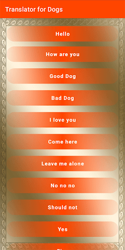 Translator for Dogs Prank - Image screenshot of android app
