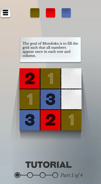 Mondoku - Sodoku logic puzzle - Gameplay image of android game