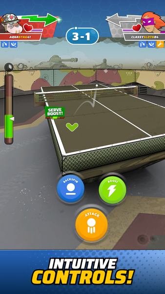 Ping Pong Squad - Gameplay image of android game