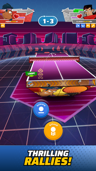 Ping Pong Squad - Gameplay image of android game