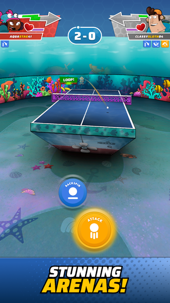 Ping Pong Squad - Gameplay image of android game