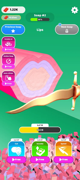 Idle Soap ASMR - Gameplay image of android game