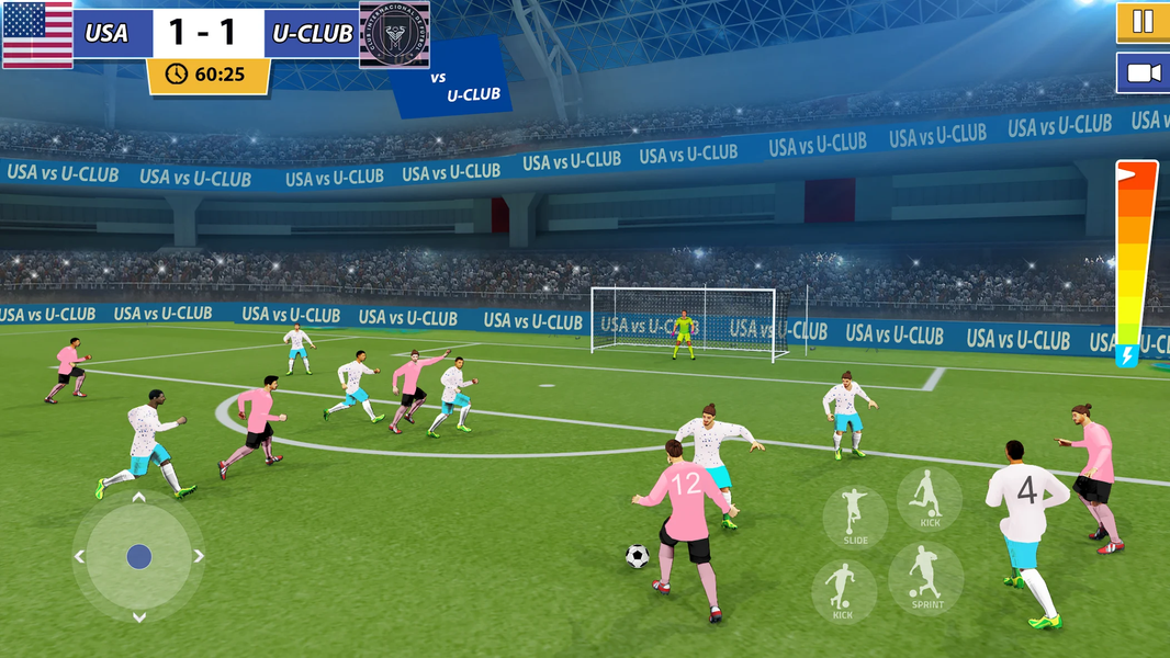 Soccer Allstars: Football Kick - Gameplay image of android game