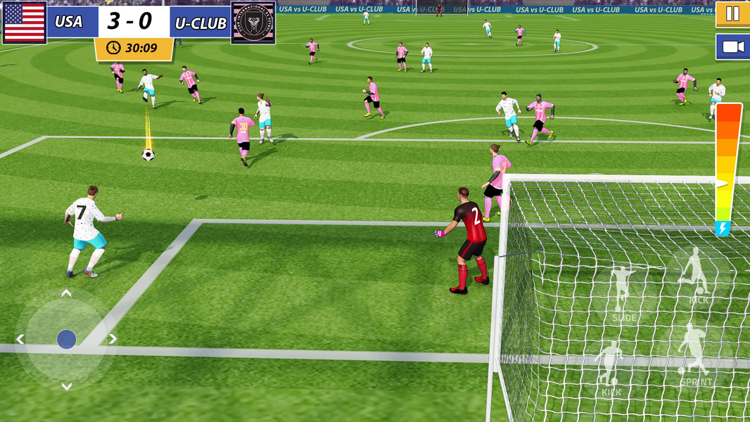 Soccer Allstars: Football Kick - Gameplay image of android game
