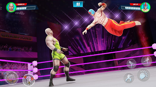 Champions Ring: Wrestling Game - عکس بازی موبایلی اندروید