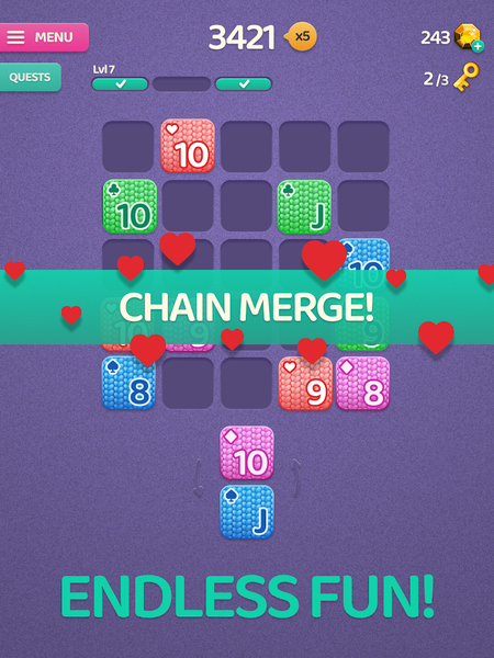 Cards Up! - Gameplay image of android game