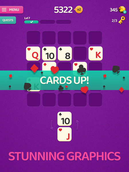 Cards Up! - Gameplay image of android game