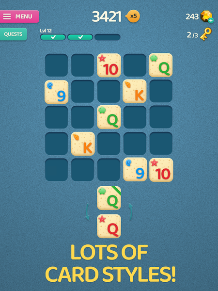Cards Up! - Gameplay image of android game