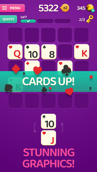 Cards Up! - Gameplay image of android game