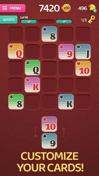 Cards Up! - Gameplay image of android game