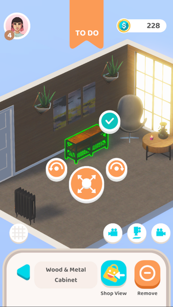 My Dream Room Decorate Design - Gameplay image of android game