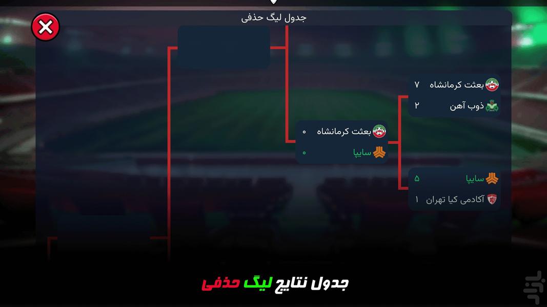 گلزن: فوتبالی - پنالتی - عکس بازی موبایلی اندروید