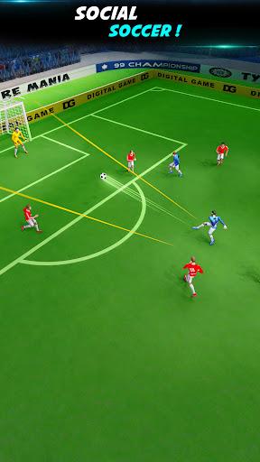Soccer Kicks Strike Game - Gameplay image of android game