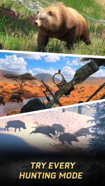 Hunting Rivals: Sniper Games - Gameplay image of android game