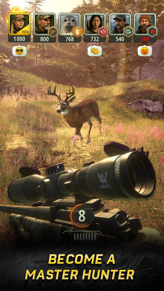 Hunting Rivals: Sniper Games - Gameplay image of android game