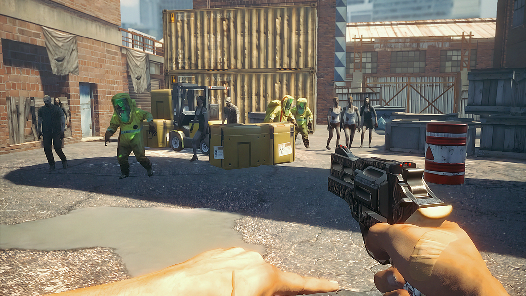 Zombie Harbor: Offline FPS - Gameplay image of android game