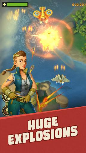 Sky Patrol: shoot 'em up games - Gameplay image of android game