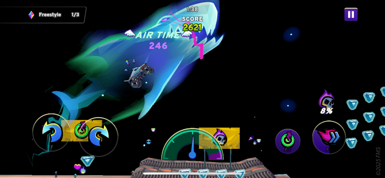 Monster Jam Extreme Mayhem - عکس بازی موبایلی اندروید