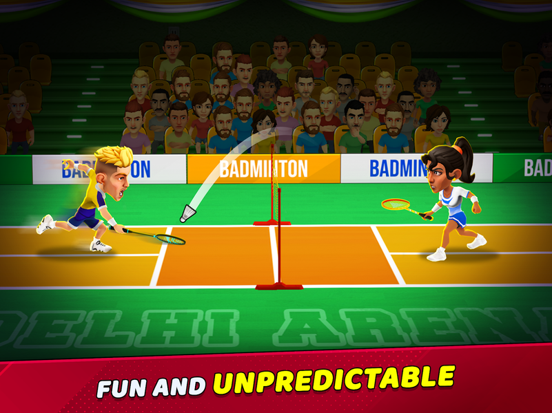 Badminton Clash ۳D - عکس بازی موبایلی اندروید