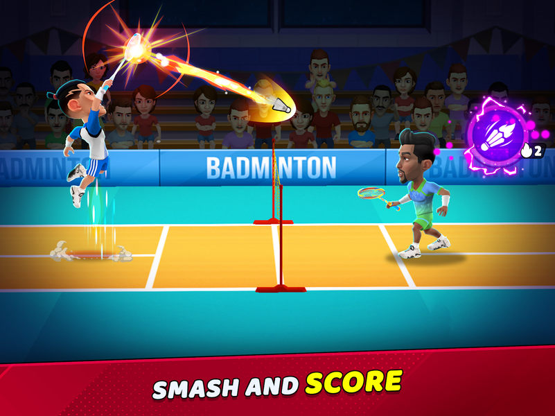 Badminton Clash ۳D - عکس بازی موبایلی اندروید
