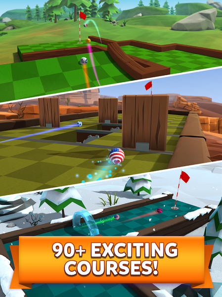 Golf Battle - عکس بازی موبایلی اندروید