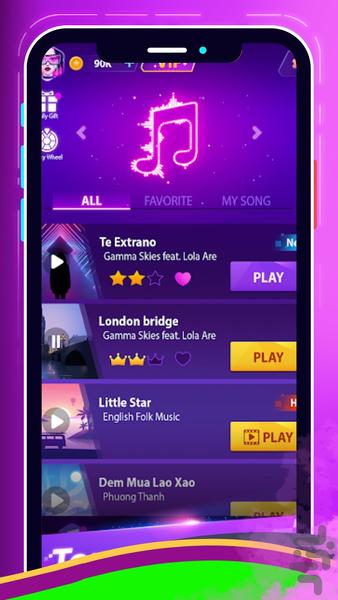 Piano Magic Tiles - عکس بازی موبایلی اندروید