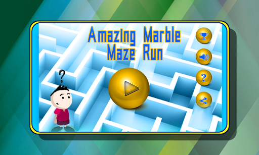 Amazing Marble Maze Run - Gameplay image of android game