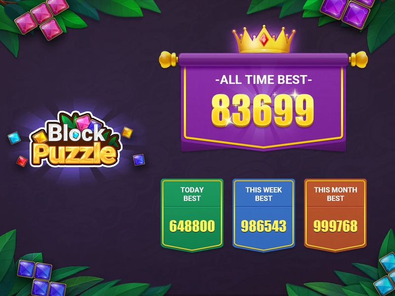 Block Puzzle: Blast Jewel Game - عکس برنامه موبایلی اندروید