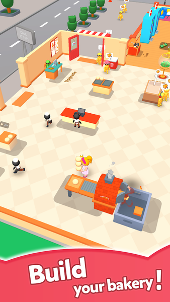 Idle Bakery Empire: Cafe Game - Gameplay image of android game